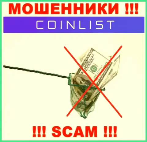 Невозможно вернуть вложения из ДЦ КоинЛист, так что ни рубля дополнительно отправлять не советуем