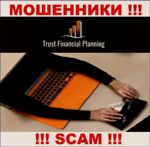 Хотите зарабатывать во всемирной internet сети с мошенниками Trust Financial Planning Ltd - это не выйдет однозначно, обуют