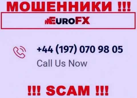 ШУЛЕРА из компании EuroFX Trade в поиске новых жертв, названивают с различных номеров