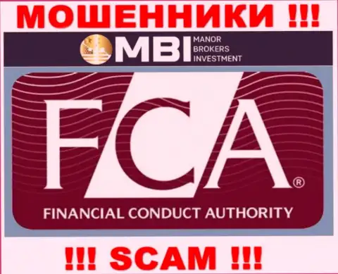 Будьте очень осторожны, FCA - это мошеннический регулятор internet мошенников Manor Brokers