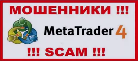 Логотип МОШЕННИКА MetaTrader4