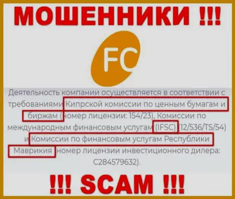 Не переводите финансовые активы в организацию FC-Ltd Com, поскольку их регулятор - ASIC - это МОШЕННИК