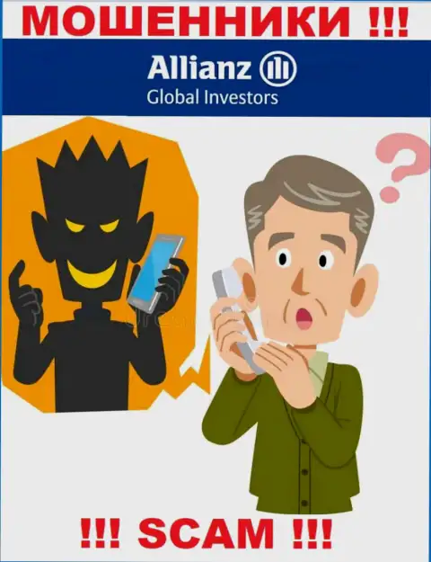 Относитесь с осторожностью к телефонному звонку от Allianz Global Investors - Вас намереваются обворовать