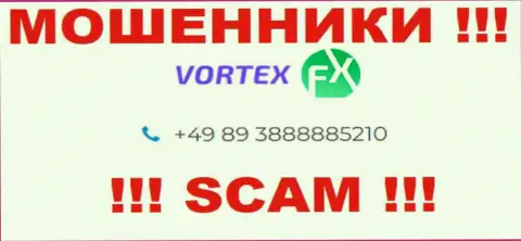 Вам начали звонить мошенники Vortex FX с различных номеров ? Посылайте их как можно дальше