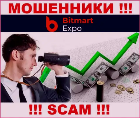 На портале мошенников Bitmart Expo Вы не отыщите информации о их регуляторе, его просто нет !!!